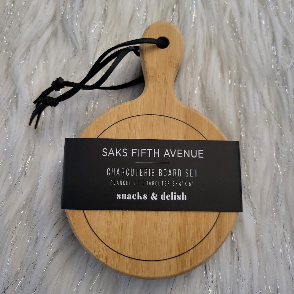 Saks Fifth Avenue Charcuterie Board Set